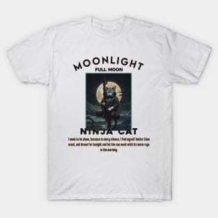 Cute ninja cat T-Shirt